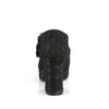 GOTHIKA-09 Plateau Pump Mary Janes Soitze schwarz von DemoniaCult – Ansicht 4