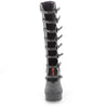 GOTHIKA-160 Plateau Stiefel Schwarz Matt von DemoniaCult – Ansicht 2