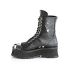 GRAVEDIGGER-10 Plateau Stiefel Schnürung matt von DemoniaCult – Ansicht 3