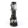 GRAVEDIGGER-250 Plateau Stiefel schwarz Schnallen Nieten von DemoniaCult – Ansicht 2