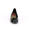 GWEN-01 Pumps Schwarz lack von Pleaser Pink Label – Ansicht 2