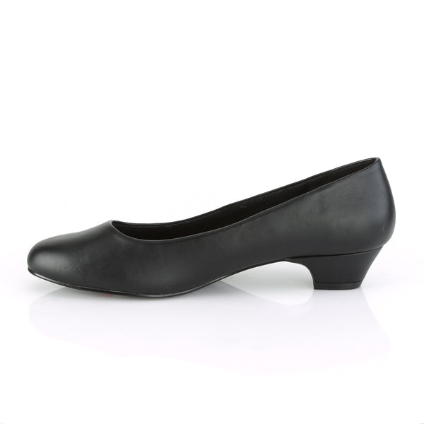 GWEN-01 Pumps Schwarz matt von Pleaser Pink Label – Ansicht 3