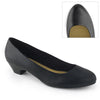 GWEN-01 Pumps Schwarz matt von Pleaser Pink Label