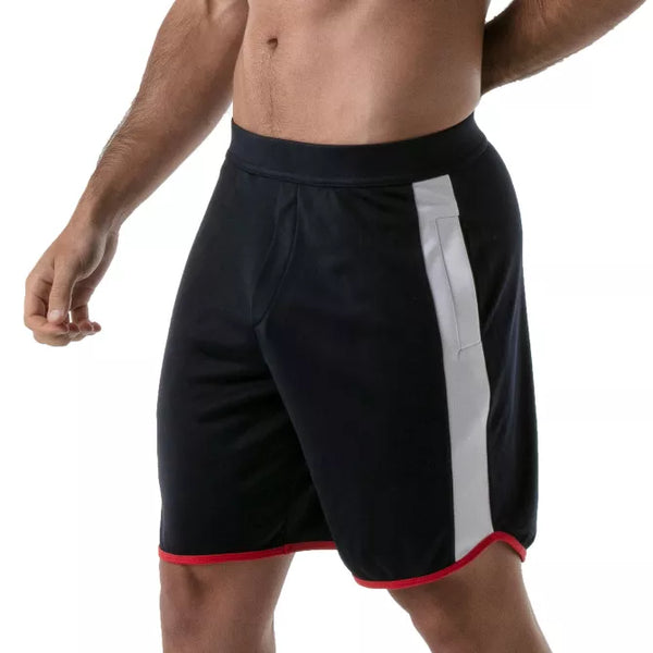 Weißes aufregendes maskulines Design mit kontrastierenden Streifen von TOF Paris