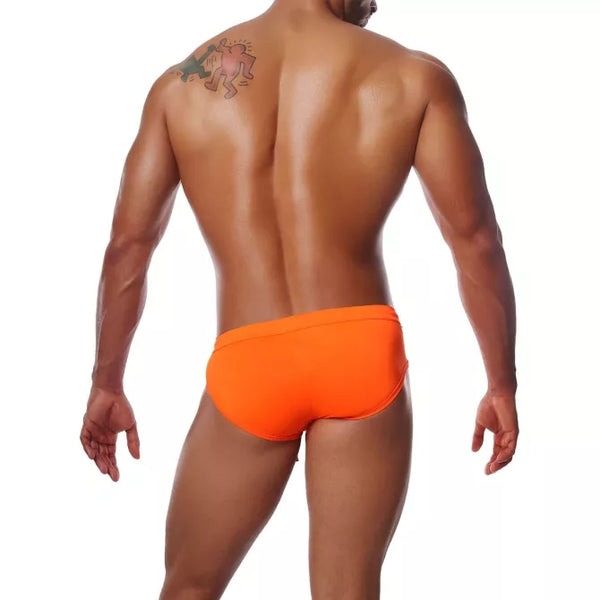 Orangener aufregender Slip für heiße Neon Nächte von TOF Paris – Ansicht 6