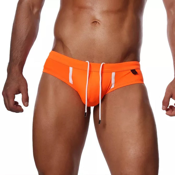 Orangener aufregender Slip für heiße Neon Nächte von TOF Paris
