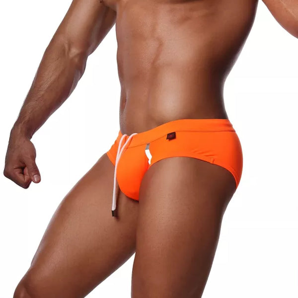 Orangener aufregender Slip für heiße Neon Nächte von TOF Paris – Ansicht 3