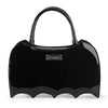 HB-115 Handtasche Fledermaus Schwarz Lack von DemoniaCult