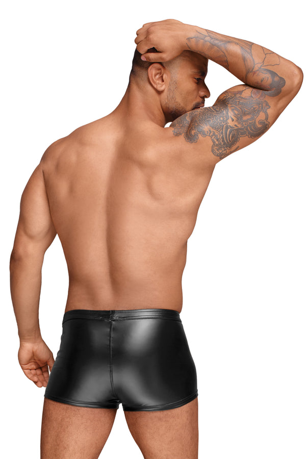 Powerwetlook Herren-Shorts H054 von Noir Handmade – Ansicht 5