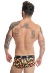 Buntes verführerisches Herren Shorty mit verspieltem Print von Anais for Men – Ansicht 3