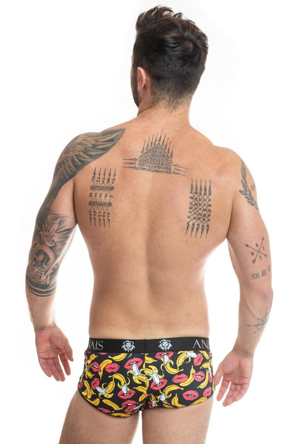Buntes verführerisches Herren Shorty mit verspieltem Print von Anais for Men – Ansicht 3