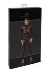 Sexy schwarzer Bondesque Catsuit aus Wetlook von Noir Handmade – Ansicht 11