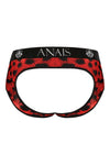 Roter verführerischer Jock Bikini mit Animal Print von Anais for Men – Ansicht 4