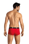 Rote klassische Herren Boxer Shorts mit Gummibund von Anais for Men – Ansicht 3