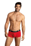 Rote klassische Herren Boxer Shorts mit Gummibund von Anais for Men