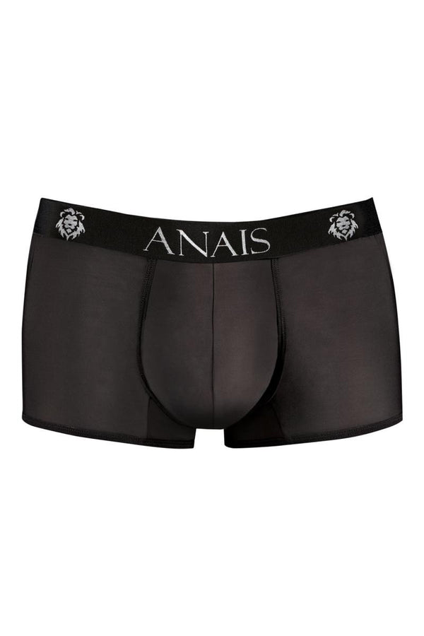 Schwarze verführerische Herren Boxershorts mit glänzendem Finish von Anais for Men – Ansicht 2