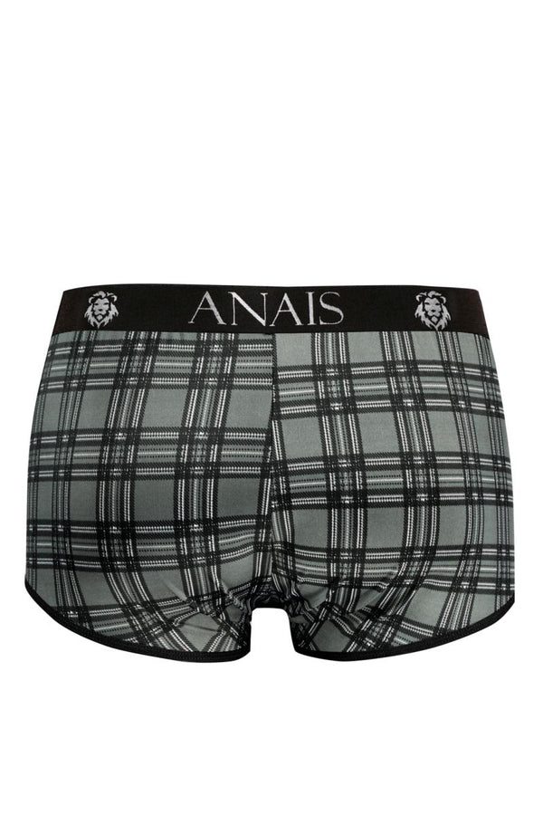 Graue verführerische Herren Boxershorts mit aufregendem Karomuster von Anais for Men – Ansicht 4