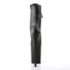 INFINITY-1020 Stiefelette Plateauschuhe Schwarz | Pleaser