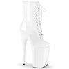 INFINITY-1020 Plateau Stiefeletten - Weiß von Pleaser