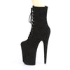 INFINITY-1020FS Plateau Stiefeletten - Schwarz | Pleaser