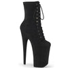INFINITY-1020FS Plateau Stiefeletten - Schwarz | Pleaser