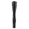 INFINITY-2020 Plateau Stiefel Schwarz Lack von Pleaser – Ansicht 2