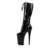 INFINITY-2020 Plateau Stiefel Schwarz Lack von Pleaser – Ansicht 3
