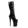 INFINITY-2049 Plateau Stiefel Schwarz Lack von Pleaser – Ansicht 5