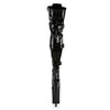 INFINITY-3028 Plateau Overknee Stiefel Schwarz Lack von Pleaser – Ansicht 4