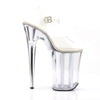 INFINITY-908 Plateau Sandaletten Transparent von Pleaser – Ansicht 5