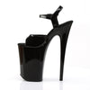 INFINITY-909 Plateau Sandaletten - Schwarz Lack von Pleaser – Ansicht 3