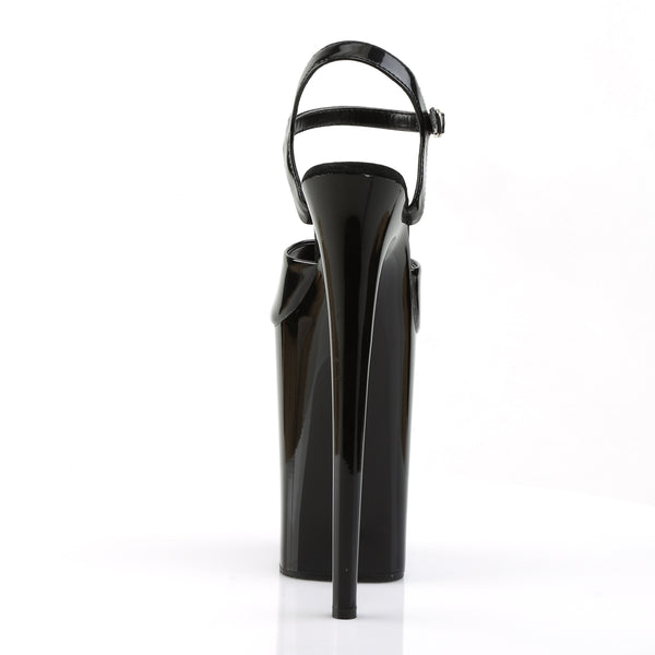 INFINITY-909 Plateau Sandaletten - Schwarz Lack von Pleaser – Ansicht 4