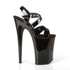 INFINITY-997 Plateau Sandaletten Lack Schwarz von Pleaser – Ansicht 5