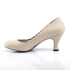 JENNA-01 Pumps Beige von Pleaser Pink Label – Ansicht 3