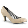 JENNA-01 Pumps Beige von Pleaser Pink Label