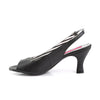 JENNA-02 Sandaletten Schwarz | Pleaser Pink Label SALE