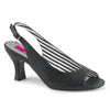 JENNA-02 Sandaletten Schwarz | Pleaser Pink Label SALE