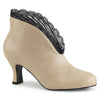 JENNA-105 Stiefeletten Beige von Pleaser Pink Label
