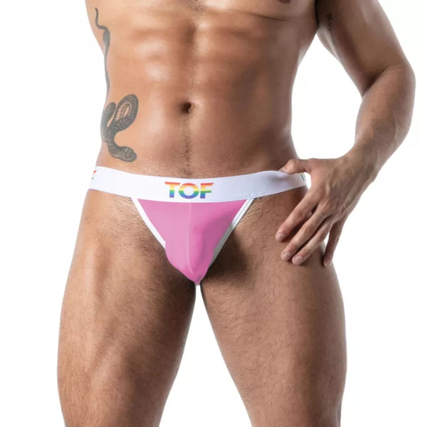 Pinker Pride Joyful-Jockstrap von TOF Paris – Ansicht 4