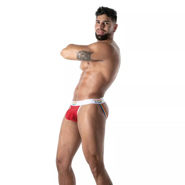 Roter Pride Joyful-Jockstrap von TOF Paris – Ansicht 5