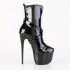 JUBILANT-1011 Plateau Stiefeletten Schwarz Lack von Pleaser – Ansicht 5