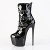 JUBILANT-1023 Plateau Stiefeletten Schwarz Lack von Pleaser – Ansicht 3