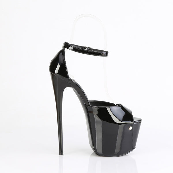 JUBILANT-15 Plateau Sandaletten Schwarz von Pleaser – Ansicht 5