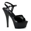 JULIET-209 Plateau Sandaletten Schwarz von Funtasma