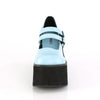 KERA-08 Plateau Schuh blau Mary Janes von DemoniaCult – Ansicht 2