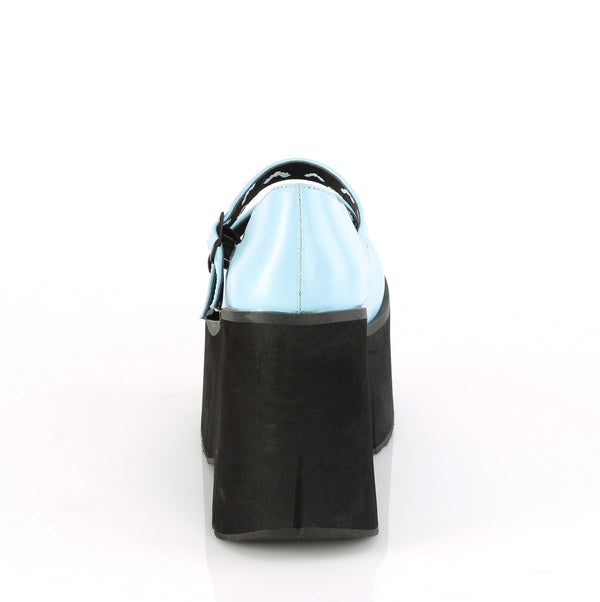 KERA-08 Plateau Schuh blau Mary Janes von DemoniaCult – Ansicht 4