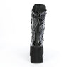 KERA-121 Plateau Stiefel Schwarz Lack von DemoniaCult – Ansicht 4