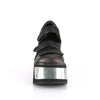 KERA-13 Plateau Schuhe Schwarz Braun von DemoniaCult – Ansicht 2