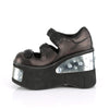 KERA-13 Plateau Schuhe Schwarz Braun | DemoniaCult SALE