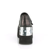 KERA-13 Plateau Schuhe Schwarz Braun von DemoniaCult – Ansicht 4